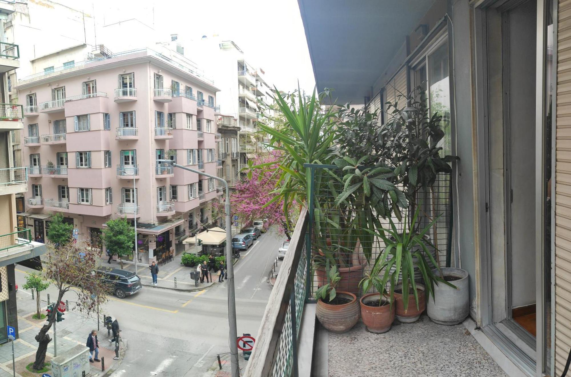 Appartamento Elegant Luminous Downtown Salonicco Esterno foto